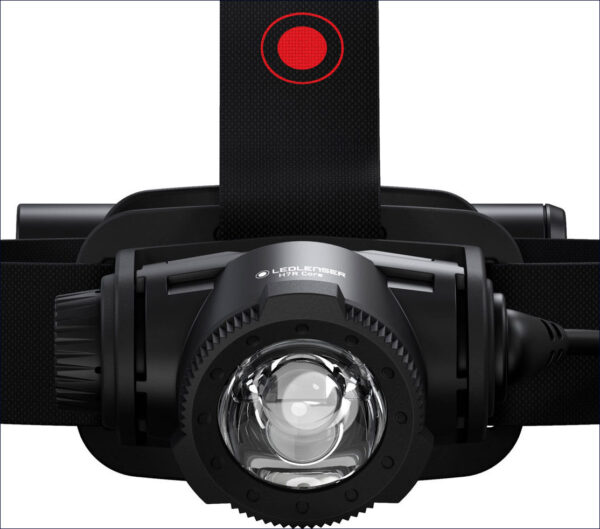 Stirn-Lampe H7R core. Neue Version.