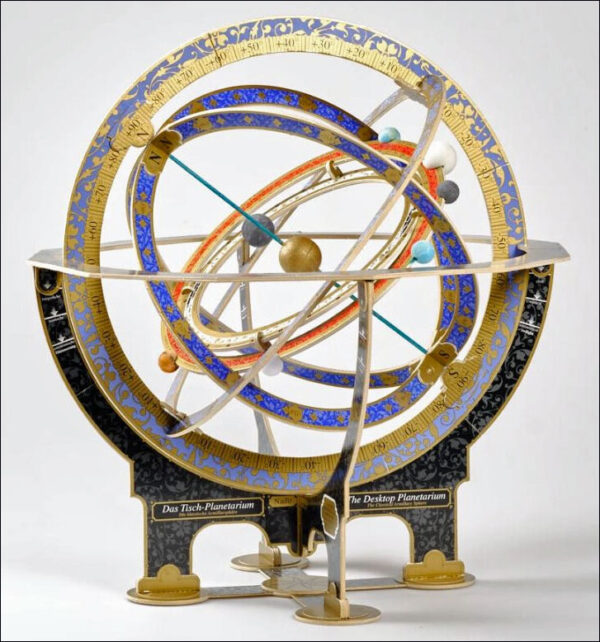 Tisch-Planetarium. Ein himmlischer Bausatz