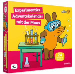 Experimentier-Adventskalender mit der Maus.