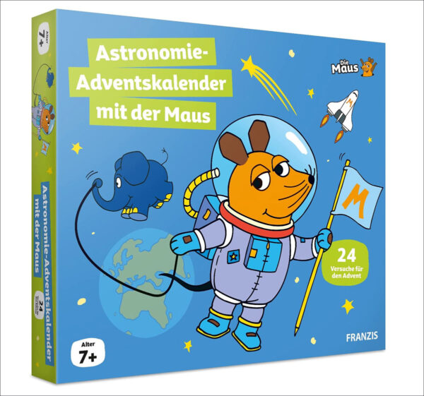 Astronomie-Adventskalender mit der Maus.