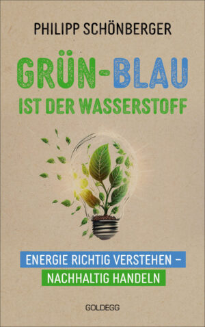 Grün-Blau ist der Wasserstoff.