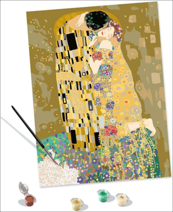 Leinwand ART Collection. Gustav Klimt: Der Kuss.