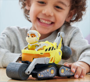 PAW Patrol Superhelden: Baustellenfahrzeug.