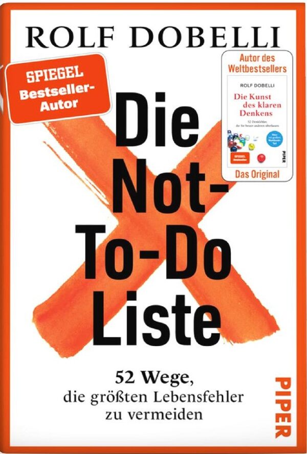 Die Not-To-Do-Liste.