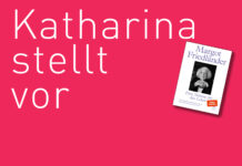 Katharina stellt vor: “Margot Friedländer – Eine Stimme für das Leben” "Margot Friedländer - Eine Stimme für das Leben", erschienen im Elisabeth Sandmann Verlag. Bildquelle: © Katharina Martini / Elisabeth Sandmann Verlag