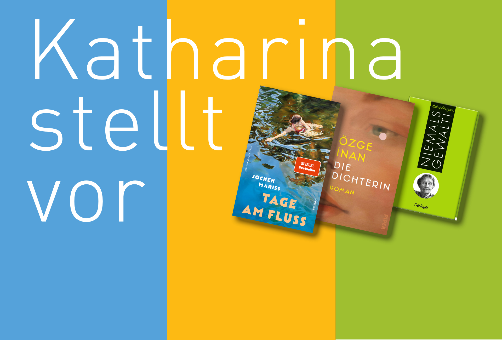 Im Rahmen unseres LeseLust Herbstspecial stellt Katharina Martini an drei Sonntagen in Folge ein Buch vor. Wir beginnen mit Im Rahmen unseres LeseLust Herbstspecial stellt Katharina Martini an drei Sonntagen in Folge ein Buch vor. Wir beginnen mit
