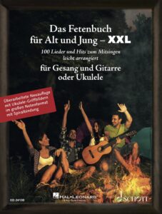 Das Fetenbuch XXL ist vielleicht der richtige Aufhänger um mal wieder gemeinssam zu musizieren und zu singen. Bildquelle: © Schott Music.com